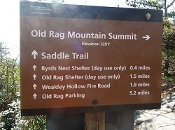 Old Rag Mountain lodging